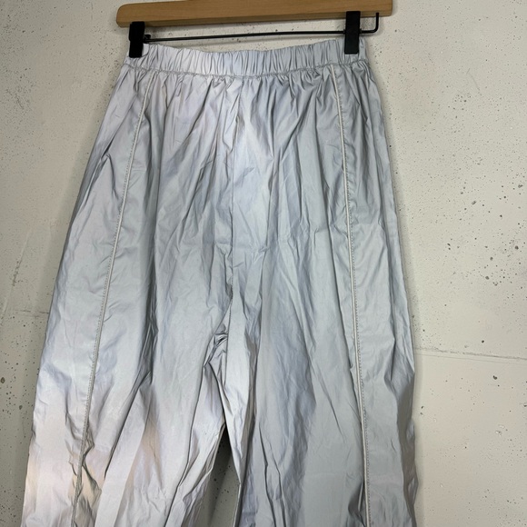 White Fox 3M Reflective Jogger Swooshy Track Pants XS - Picture 9 of 13